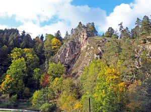 Goldener Herbst in der Berneck