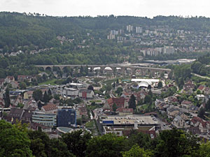 Nagold Stadt und Burg