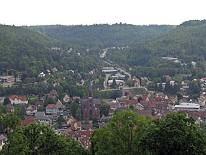 Nagold Stadt und Burg