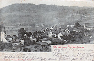 Postkarten von Tennenbronn ab 1890
