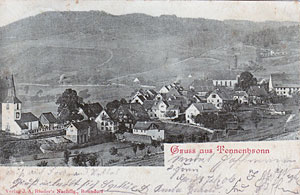 Postkarten von Tennenbronn ab 1890 Postkarten von Tennenbronn ab 1890