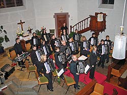 Kirchenkonzert Akkordeonorchester Tennenbronn 2006