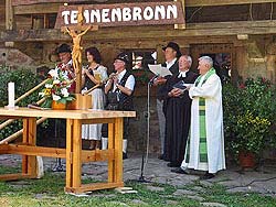Alphorntreffen Tennenbronn 2006 - der Gottesdienst