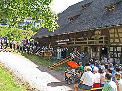 Alphorntreffen Tennenbronn 2006 - der Gottesdienst
