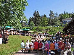 Alphorntreffen Tennenbronn 2006 - der Gottesdienst