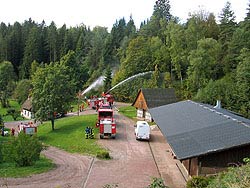 Katastrophenschutzbung in Tennenbronn