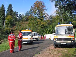 Katastrophenschutzbung in Tennenbronn