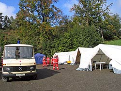 Katastrophenschutzbung in Tennenbronn