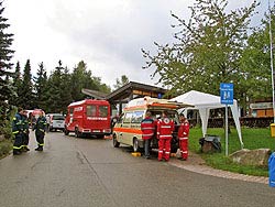 Katastrophenschutzbung in Tennenbronn