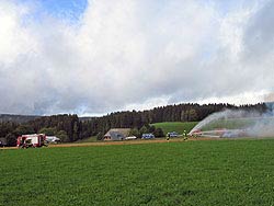 Katastrophenschutzbung in Tennenbronn