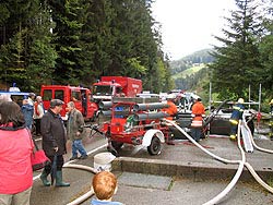 Katastrophenschutzbung in Tennenbronn
