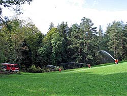 Katastrophenschutzbung in Tennenbronn