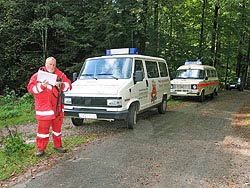 Katastrophenschutzbung in Tennenbronn