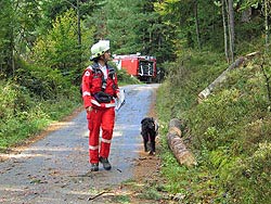 Katastrophenschutzbung in Tennenbronn