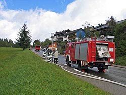 Katastrophenschutzbung in Tennenbronn