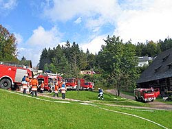 Katastrophenschutzbung in Tennenbronn