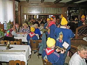 Das Drumherum um die Tennenbronner Fasnet 2008