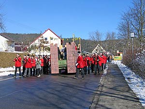 Das Drumherum um die Tennenbronner Fasnet 2008