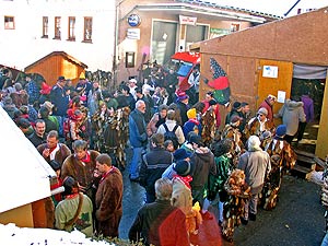 Das Drumherum um die Tennenbronner Fasnet 2008