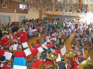 Das Drumherum um die Tennenbronner Fasnet 2008