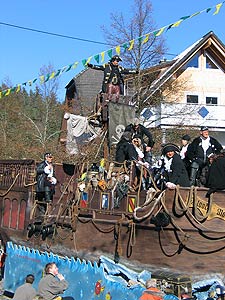 Das Glottertler Piratenschiff 2008 zu Gast in Tennenbronn