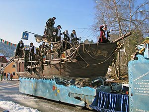 Das Glottertler Piratenschiff 2008 zu Gast in Tennenbronn