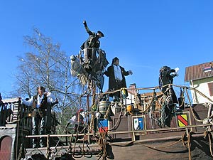 Das Glottertler Piratenschiff 2008 zu Gast in Tennenbronn
