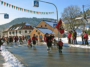 Fasnetsumzug 2008 in Tennenbronn