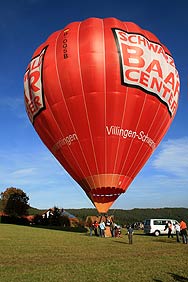 Heissluftballon startet beim Wiesenbauer