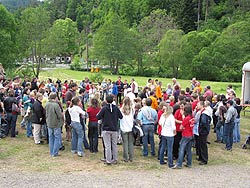 Hammellauf beim Unterschiltacher Waldfest
