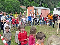 Hammellauf beim Unterschiltacher Waldfest