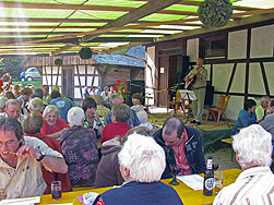 Der Weintreff des Akkordeonorchesters