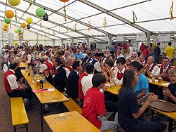 kumenischer Gottesdienst im Festzelt