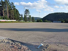 Der Kunstrasenplatz