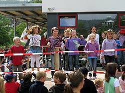 Feierlichkeiten zur Fertigstellung der Schulsanierung