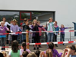 Feierlichkeiten zur Fertigstellung der Schulsanierung