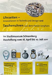 Uhrzeiten - Jubilumsausstellung Junghans