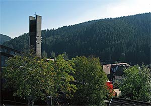 Kirchturm ohne Zeiger