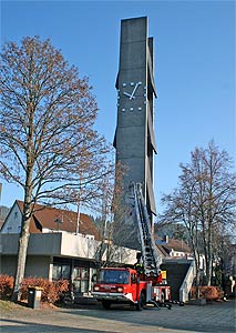 Kirchturm ohne Zeiger