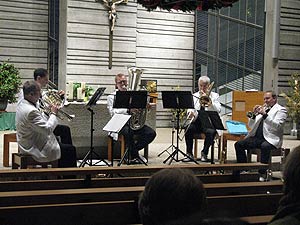 Swabian Brass in der katholischen Kirche