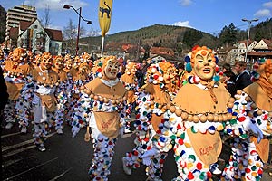 Fasnetsumzug zum 100jhrigen Jubilum 2011