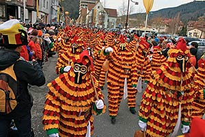Fasnetsumzug zum 100jhrigen Jubilum 2011
