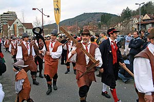 Fasnetsumzug zum 100jhrigen Jubilum 2011
