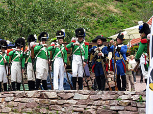Fahnenweihe im Bernecktal