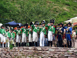Fahnenweihe im Bernecktal
