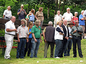 Fahnenweihe im Bernecktal