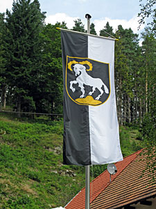 Fahnenweihe im Bernecktal
