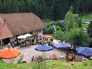 Fahnenweihe im Bernecktal