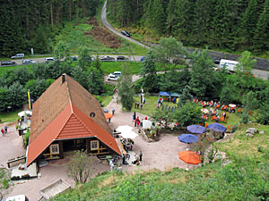 Fahnenweihe im Bernecktal