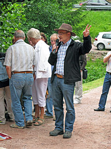 Fahnenweihe im Bernecktal